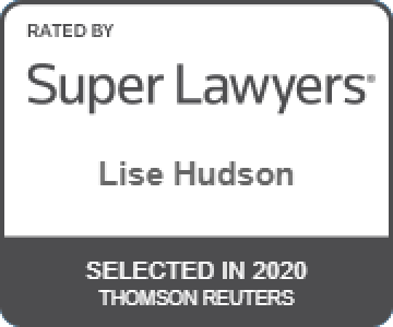 Lise Hudson - Super Lawyers 2020 Rated