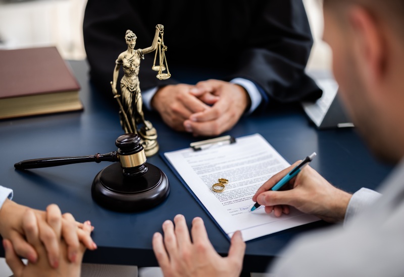 Hudson Family Law is helping a man with a contested divorce in Palm Beach County, FL